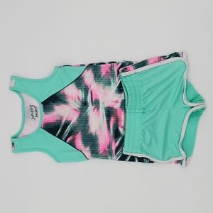 Jumping Beans Active Shorts and Tank (2T)